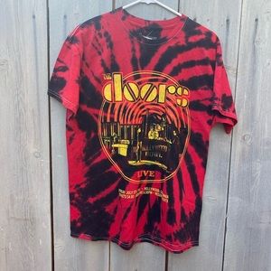 The Doors band shirt tee tie dye